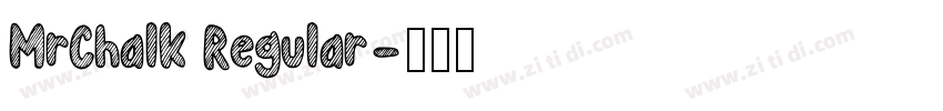 MrChalk Regular字体转换